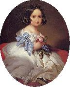 Franz Xaver Winterhalter Princess Charlotte of Belgium oil painting artist